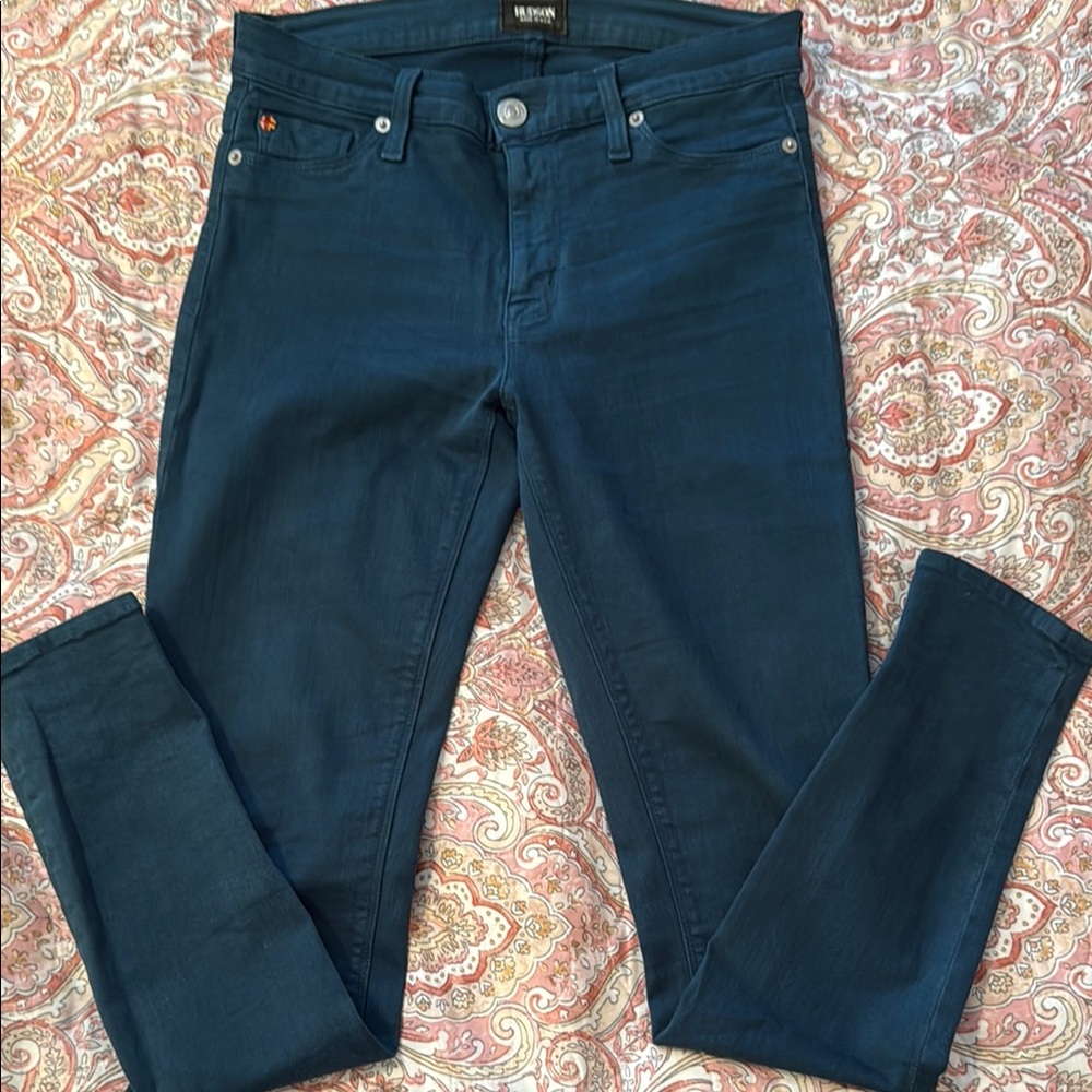 Hudson Jeans Blue Skinny Denim